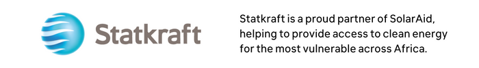 Statkraft is a proud partner of SolarAid, helping to provide access to clean energy for the most vulnerable across Africa.